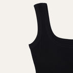 AUBER AUBER Ribbed Bodysuit - Black