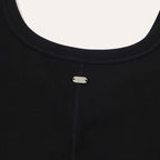 AUBER AUBER Ribbed Bodysuit - Black