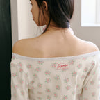 FUN FROM FUN [2nd] Bouquet Boatneck Tee, White