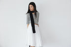 NCSSRY Essential V-Neck Top (Melange Grey)