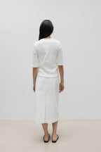 NCSSRY Essential V-Neck Top (White)