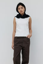 NCSSRY Essential V-Neck Sleeveless (White)