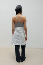 NCSSRY Essential Halter Top (Melange Grey)
