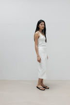 NCSSRY Essential Halter Top (White)