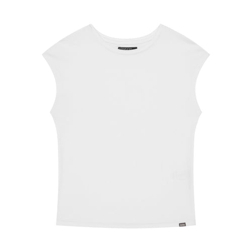 COYSEIO 038 038 CAP SLEEVE T-SHIRT WHITE