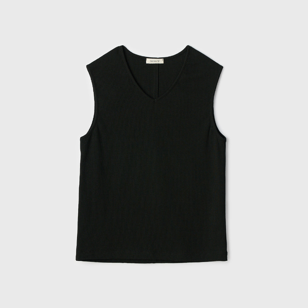 NCSSRY Essential V-Neck Sleeveless (Black)