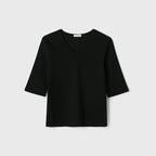 NCSSRY Essential V-Neck Top (Black)