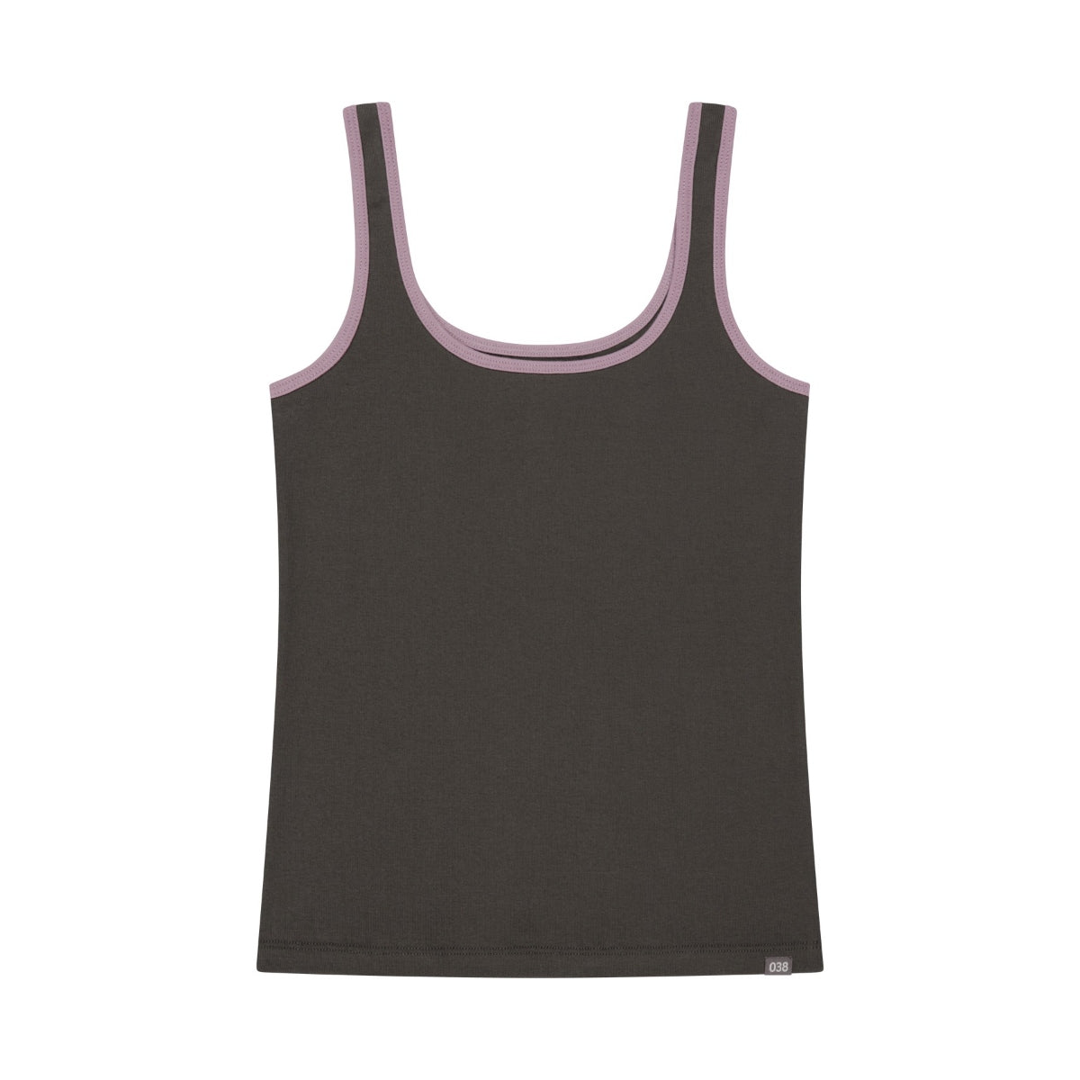 COYSEIO 038 038 TWO-TONE SLEEVELESS CHARCOAL
