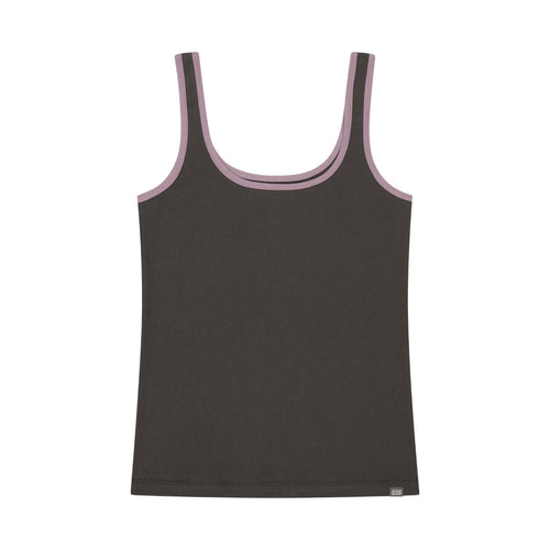 COYSEIO 038 038 TWO-TONE SLEEVELESS CHARCOAL