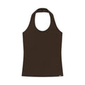 COYSEIO 038 038 HALTER NECK SLEEVELESS BROWN