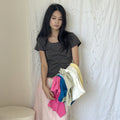 HOKUSPOKUS Essential Scoop Neck T-Shirt (8color)