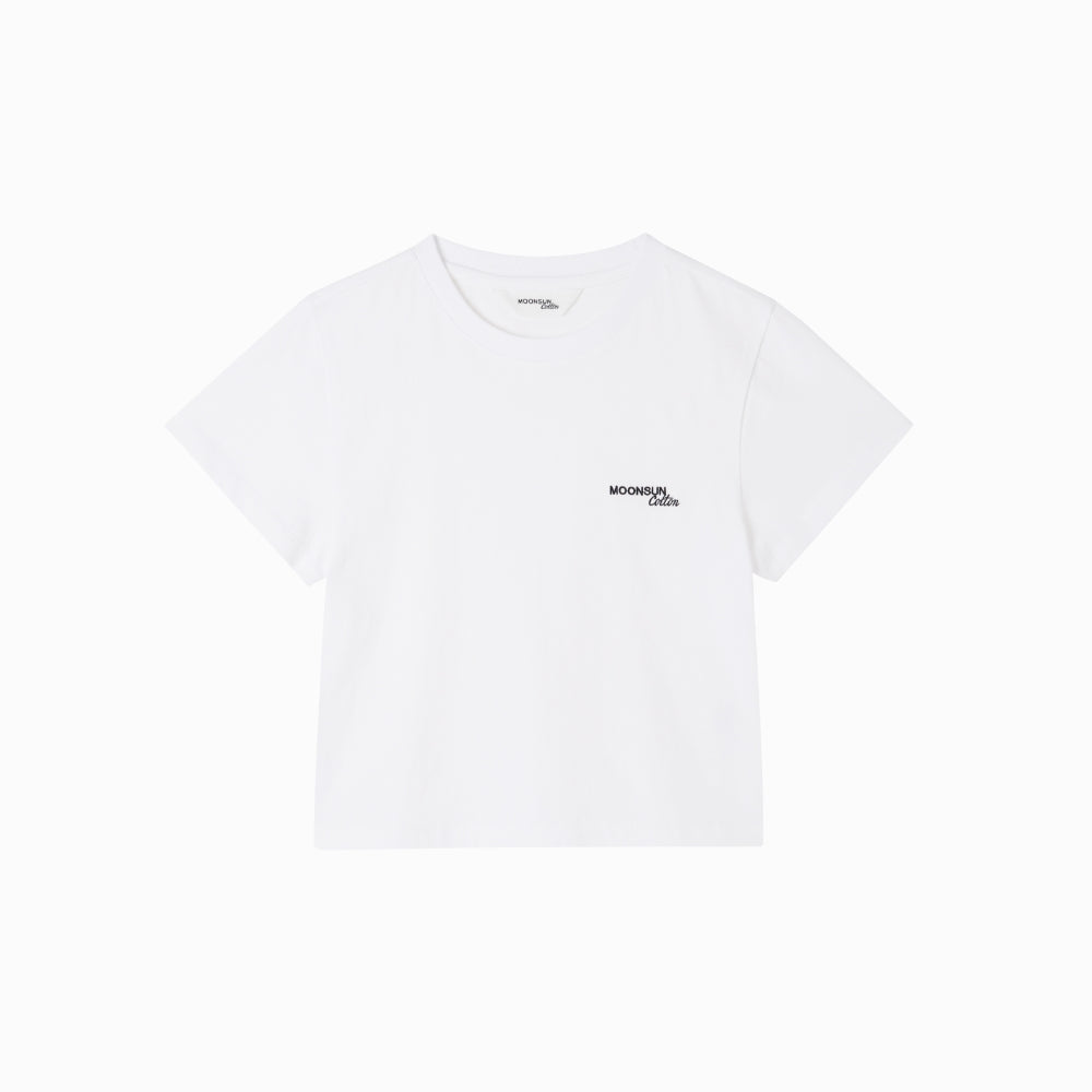 MOONSUN [Suhyun, Hana PICK] M.C Logo Baby T-Shirt / WHITE