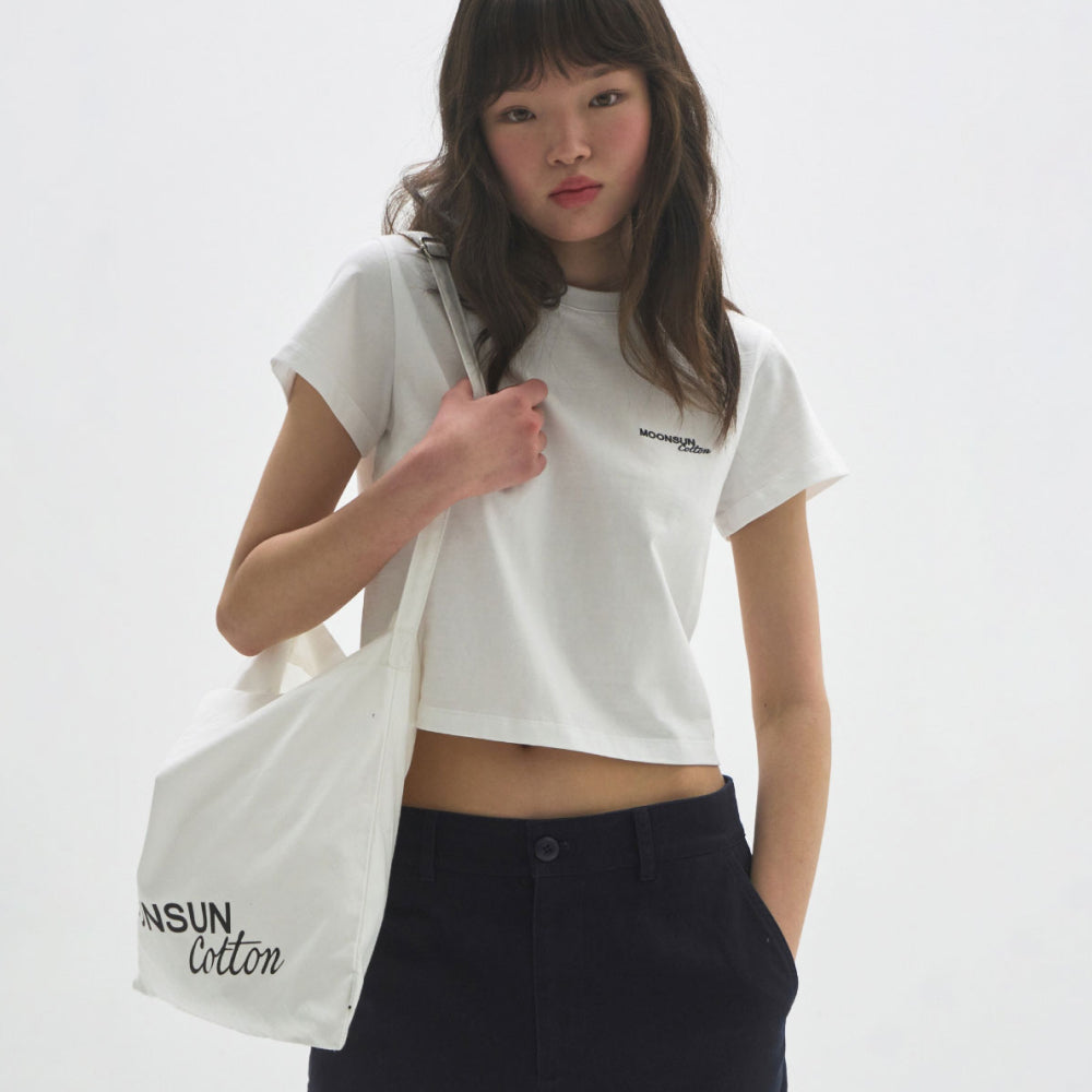 MOONSUN [Suhyun, Hana PICK] M.C Logo Baby T-Shirt / WHITE