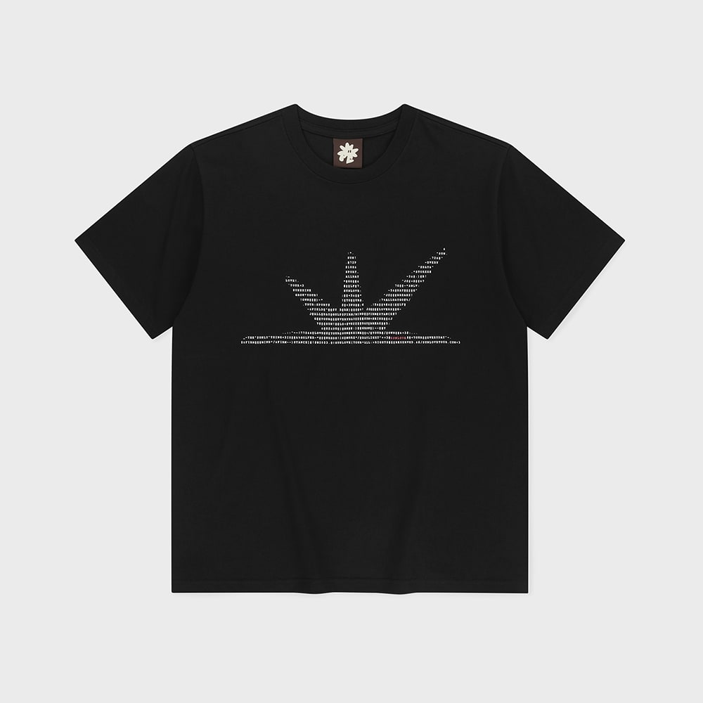 SUNLOVE ASCII Daybreak Tee Black