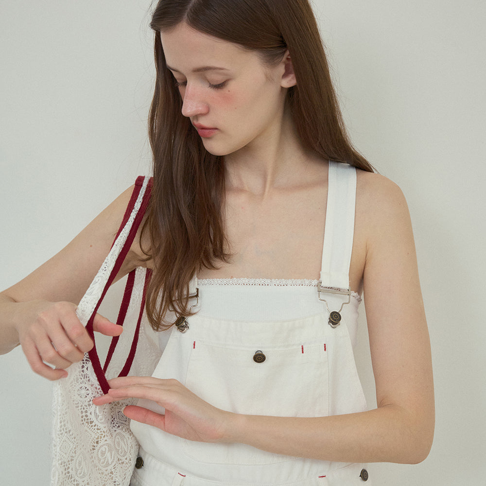 OURNOSTALGIA OURNOSTALGIA Jumpsuit White