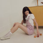OURNOSTALGIA OURNOSTALGIA Jumpsuit Vintage Pink