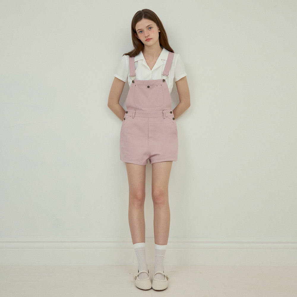 OURNOSTALGIA OURNOSTALGIA Jumpsuit Vintage Pink