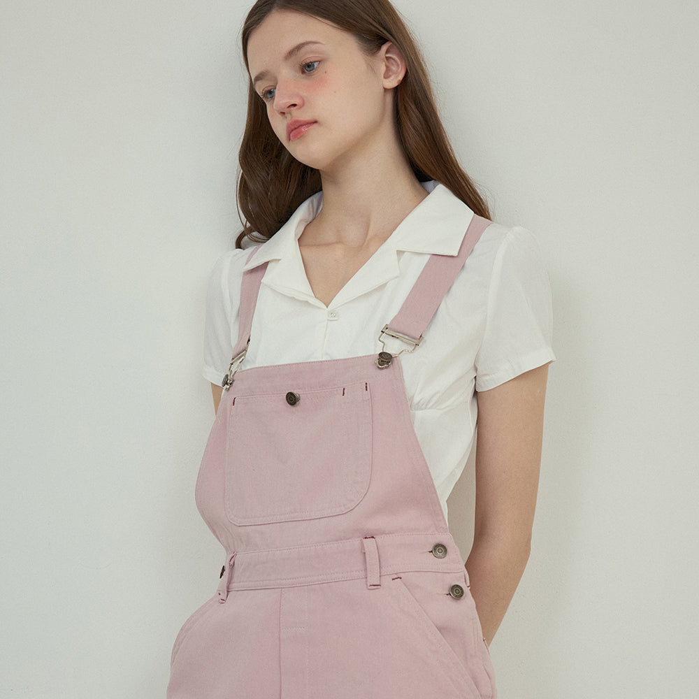 OURNOSTALGIA OURNOSTALGIA Jumpsuit Vintage Pink