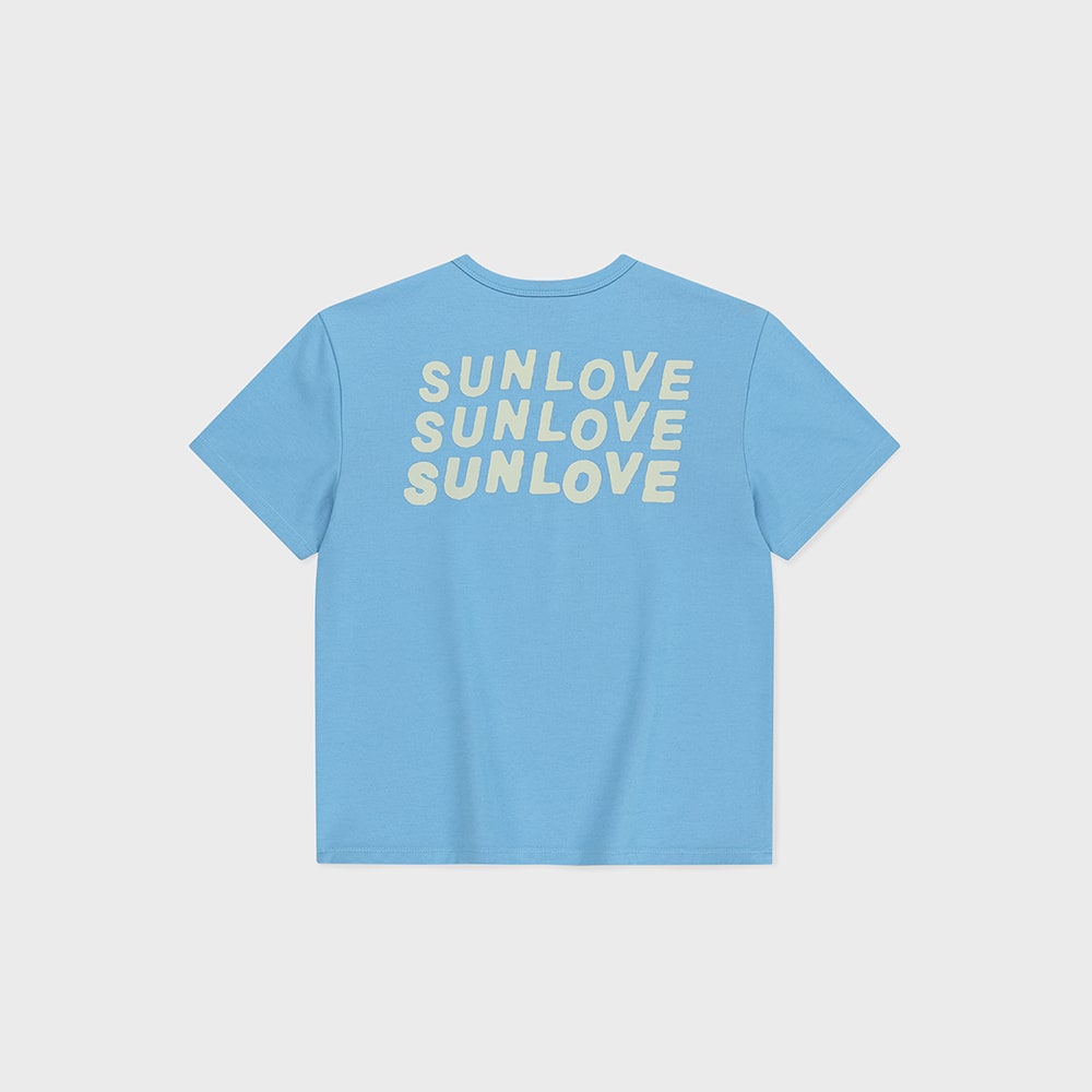 SUNLOVE W Love Your Sunshine Tee Blue