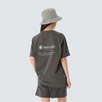 SNOWPEAK APPAREL Aerocool Woven Patch Short Sleeve T-Shirt Dark Khaki (S26MUFTS24)