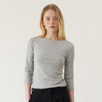 NOD [8th 8/4 pre-order delivery] Boat-Neck T-Shirt (Melange)