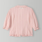 CHERIAUBE Bouquet Blouse-Pink