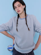 Tekto [4th] Marc waffle t-shirt_sky blue