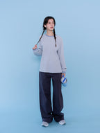 Tekto [4th] Marc waffle t-shirt_sky blue