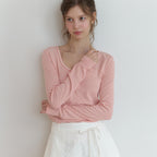 RE_L Lemo stripe t-shirt (red)