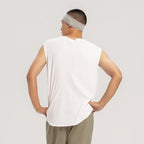 BUDHI MUDRA Simple round sleeveless (Unisex)_2 Colors