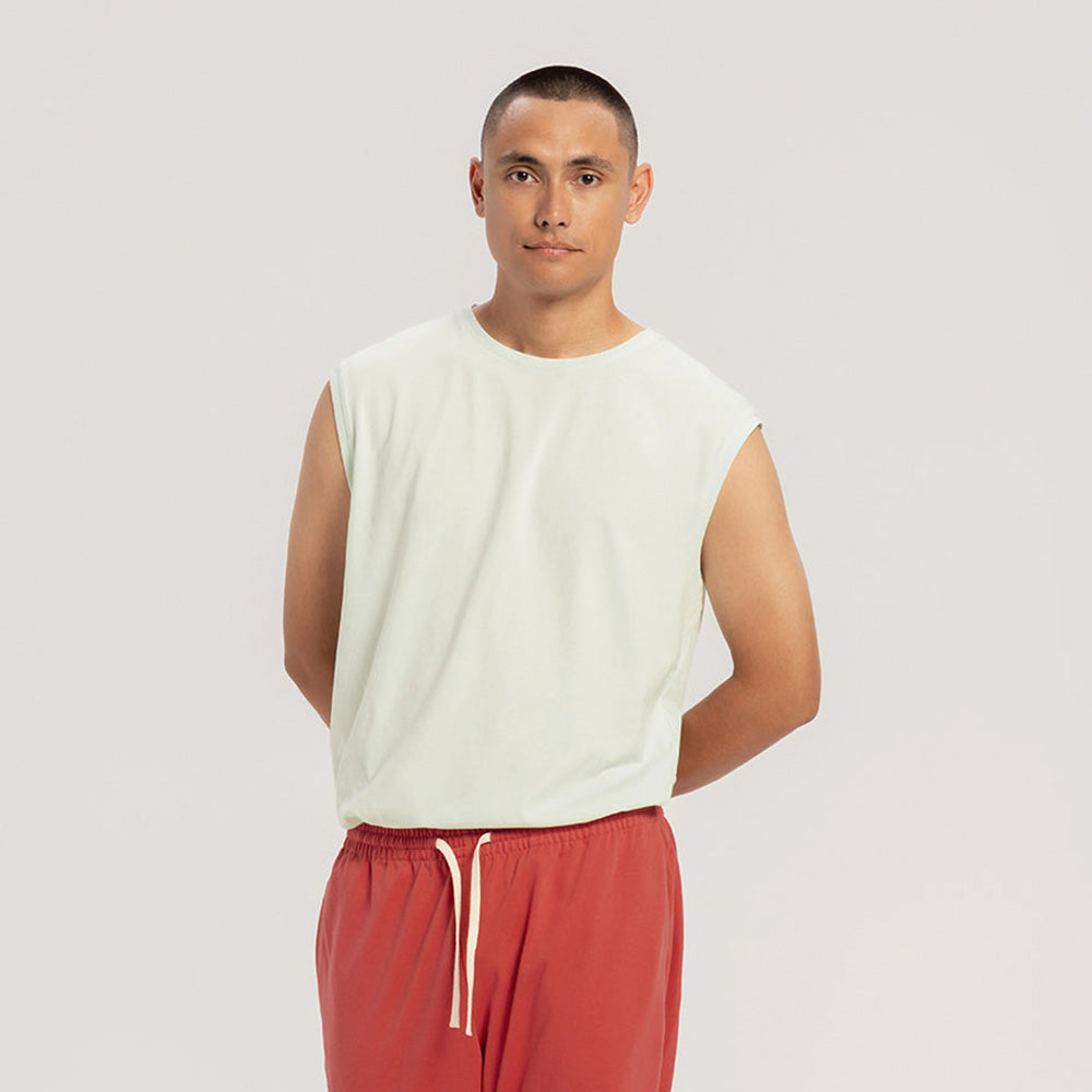 BUDHI MUDRA Simple round sleeveless (Unisex)_2 Colors