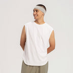 BUDHI MUDRA Simple round sleeveless (Unisex)_2 Colors