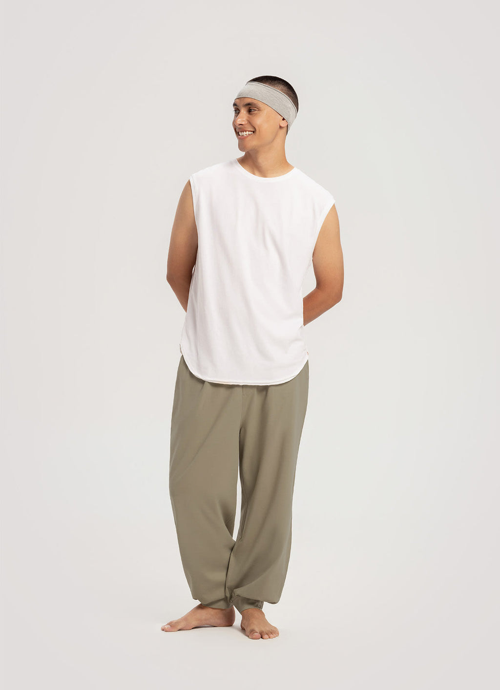 BUDHI MUDRA Simple round sleeveless (Unisex)_2 Colors