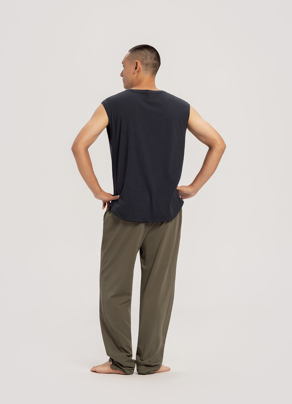 BUDHI MUDRA Simple round sleeveless (Unisex)_2 Colors