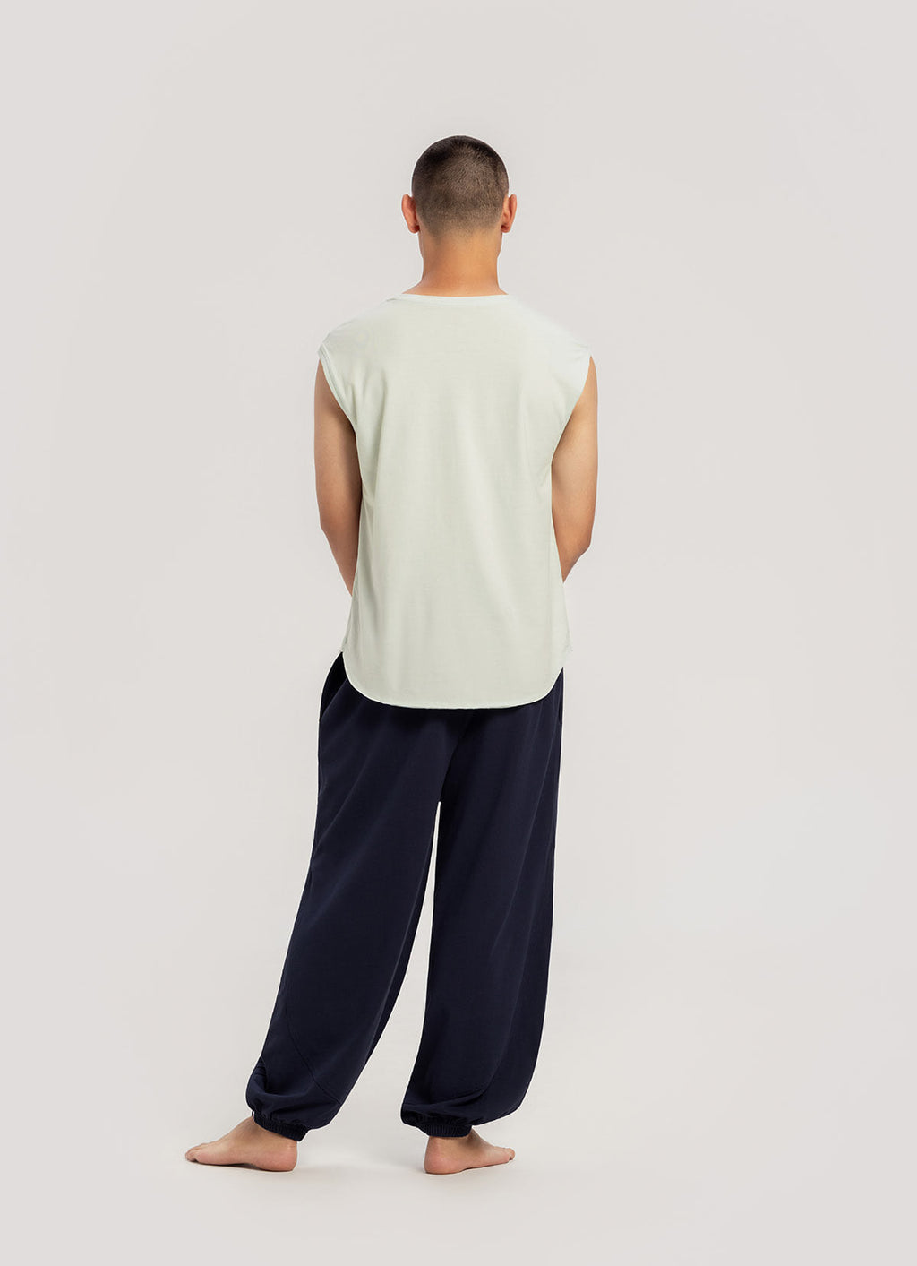 BUDHI MUDRA Simple round sleeveless (Unisex)_2 Colors
