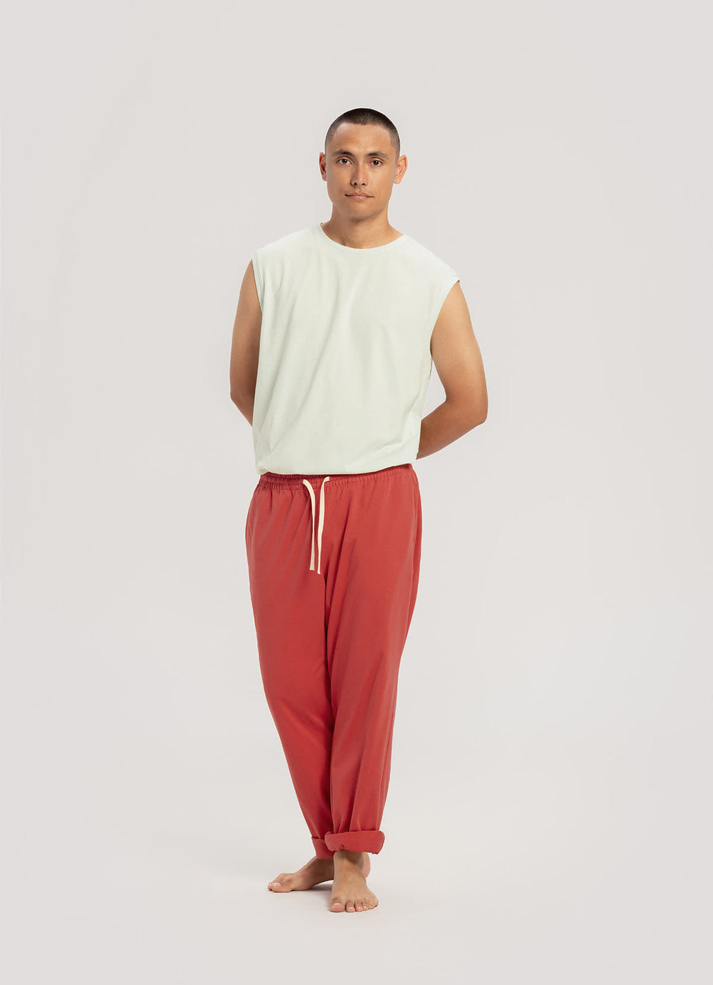 BUDHI MUDRA Simple round sleeveless (Unisex)_2 Colors