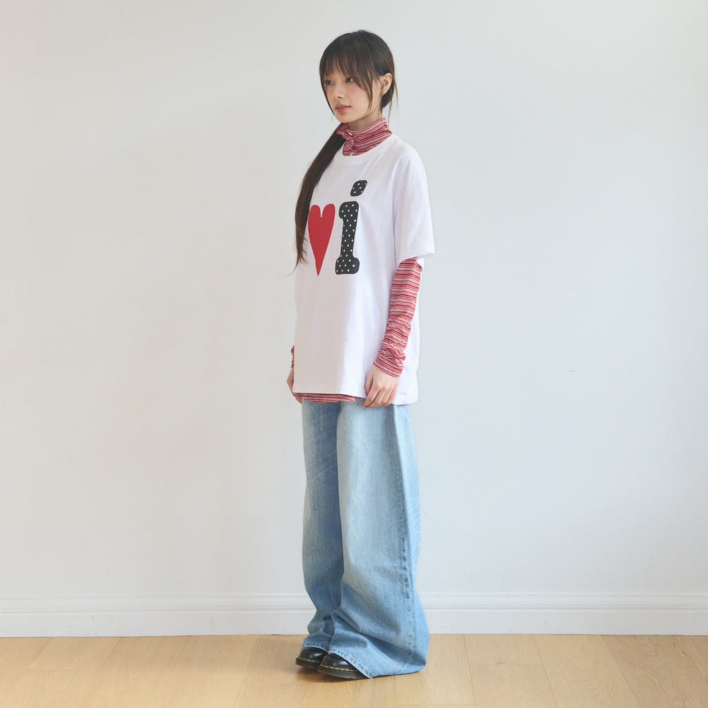 VIDEO JOCKEY BB T-shirt [white]