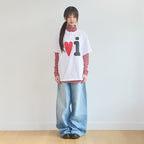 VIDEO JOCKEY BB T-shirt [white]