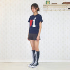 VIDEO JOCKEY BB T-shirt [navy]