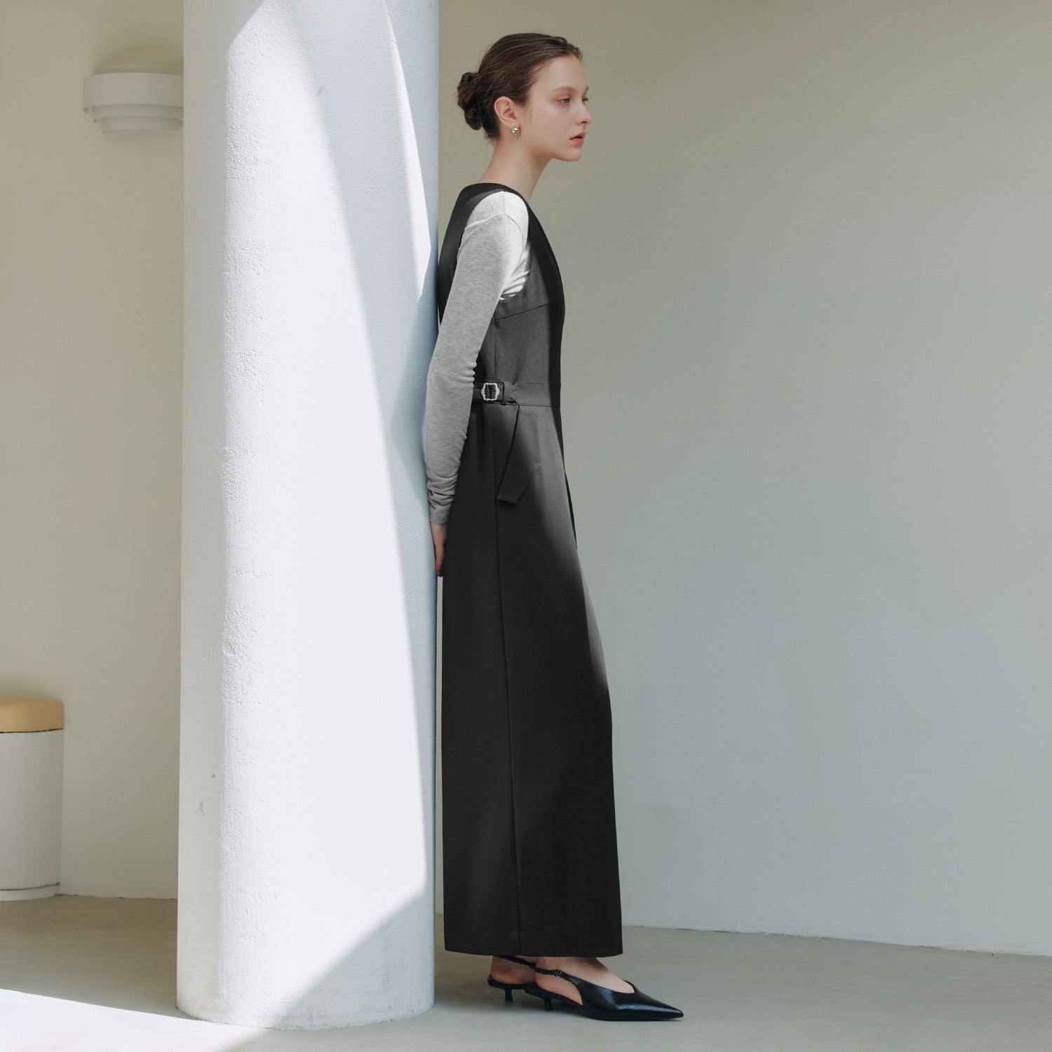 LEZERO LEZERO Jumpsuit V-neck