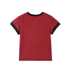 RENSE Stitch Pocket Layered T-Shirt Red