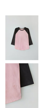 ANDNEEDS ANDS raglan long sleeve (pink)