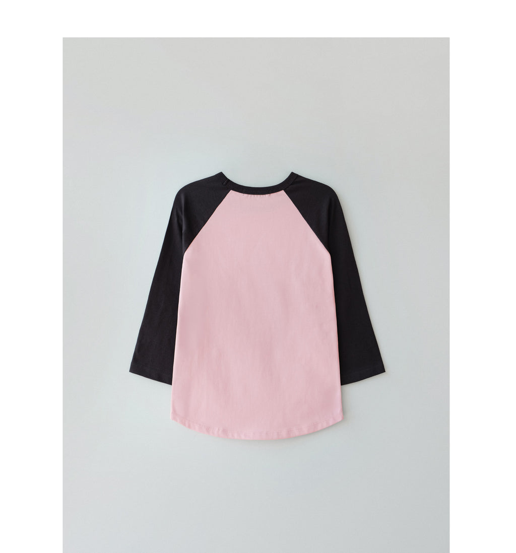 ANDNEEDS ANDS raglan long sleeve (pink)