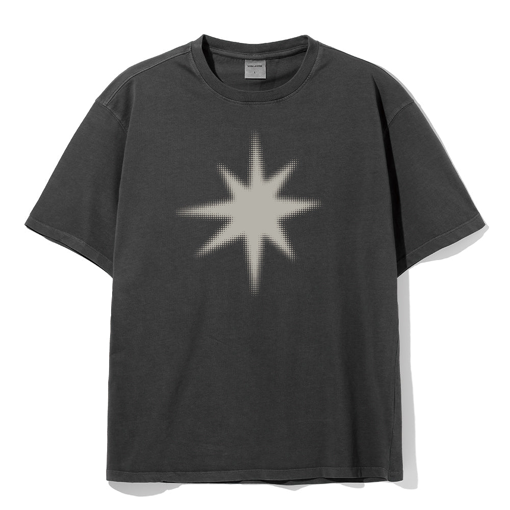 VIVA LA VIDA Flicker pigment washed short sleeve t-shirt