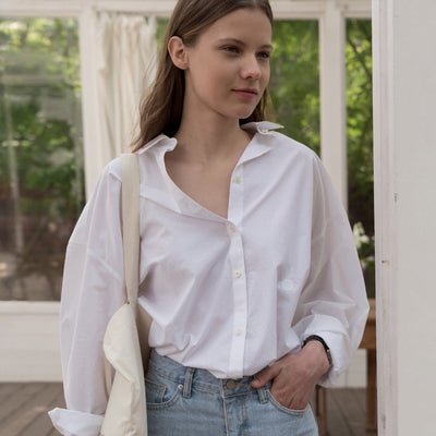 [Add color] oversized shirts (18color)