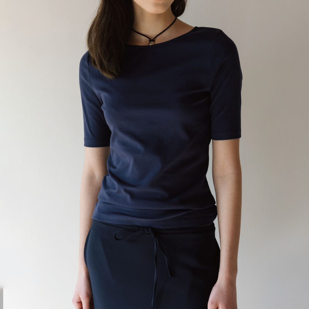 SUAMAR Belden Tee (Navy)