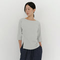 EAAH TILT TUCK T-SHIRT (LIGHT GREY)