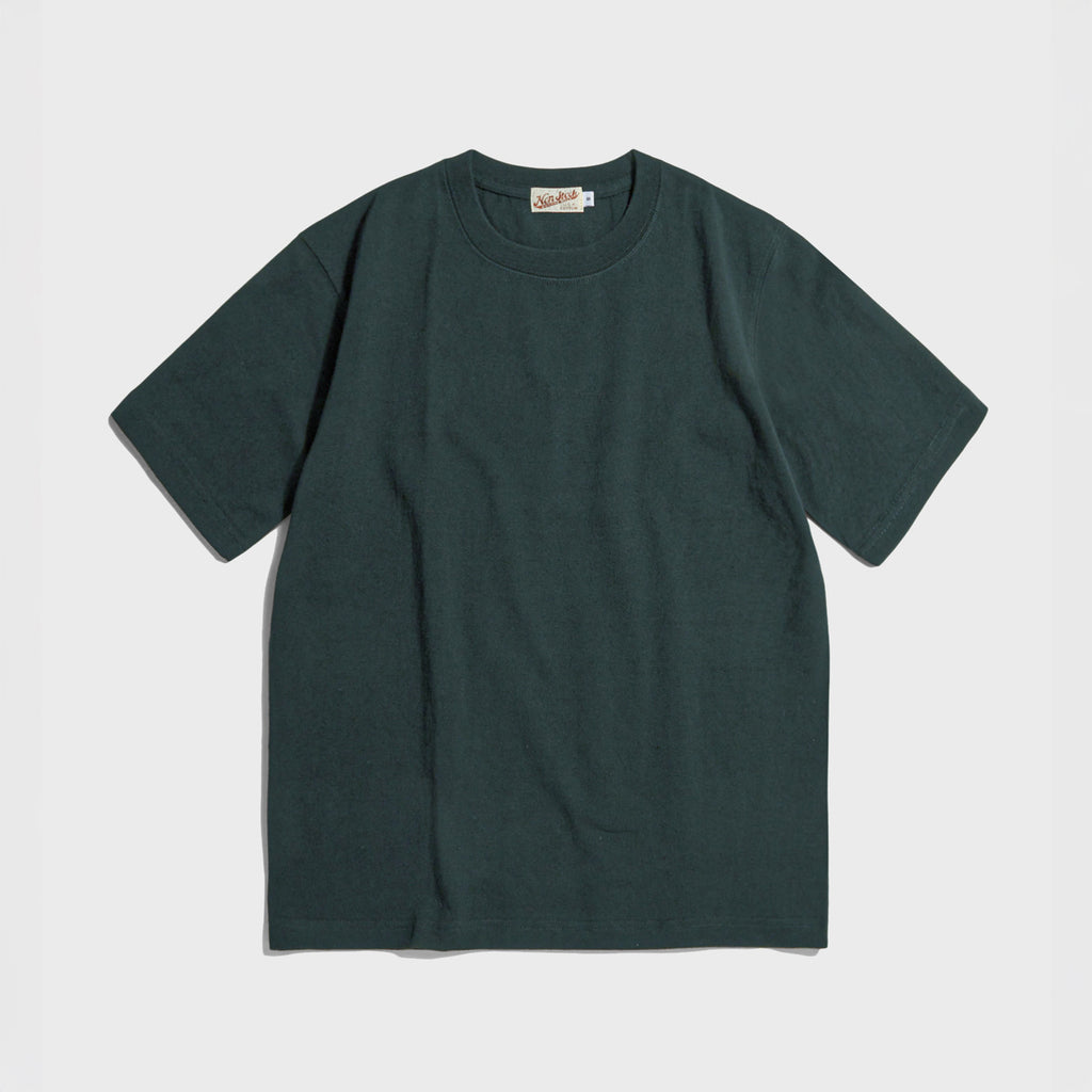 BRONSON 9oz USA Cotton Tubular Tee Dark Green