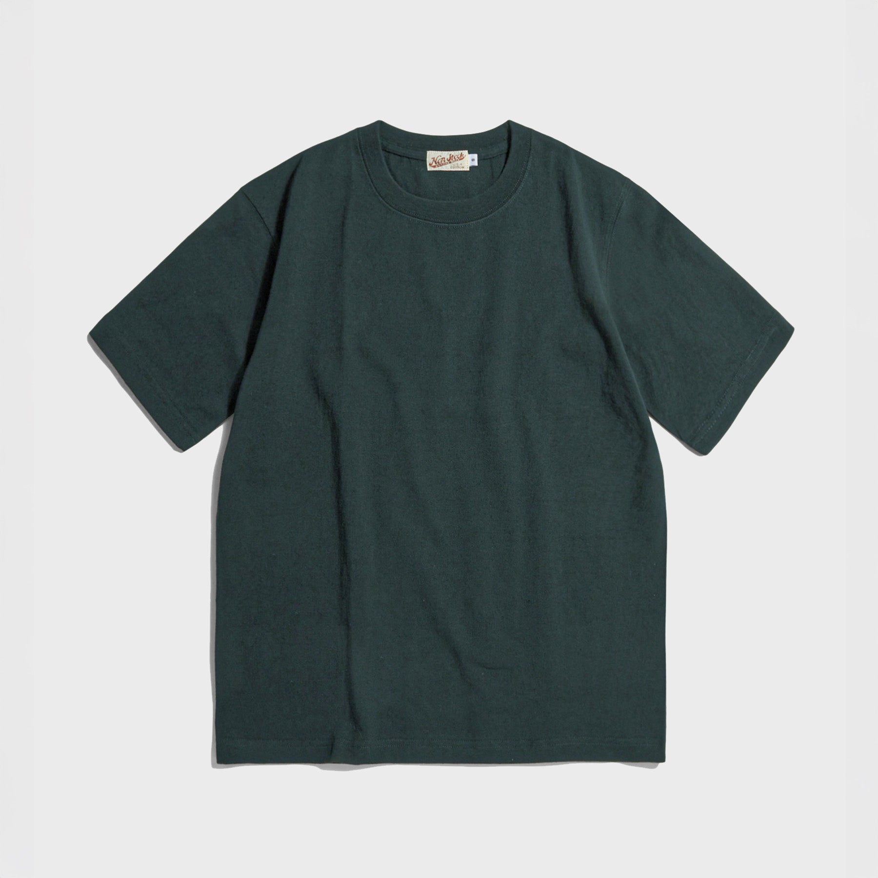 BRONSON 9oz USA Cotton Tubular Tee Dark Green