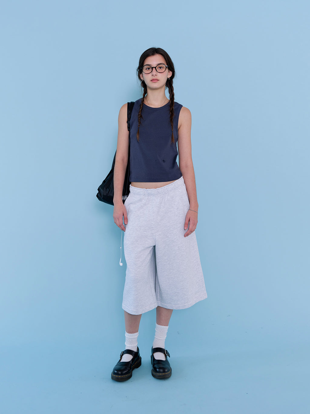 Tekto Zoe round sleeveless_navy
